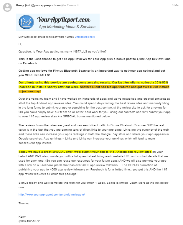 AppReview Scam or not?