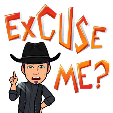 Torva saying Excuse Me